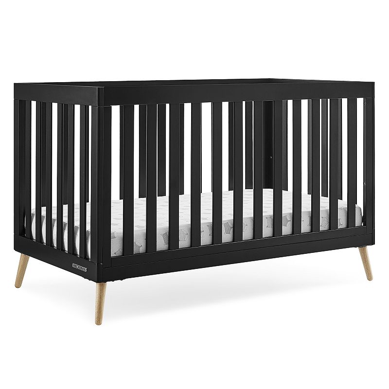 Delta Children Essex 4-in-1 Convertible Crib, Ebony