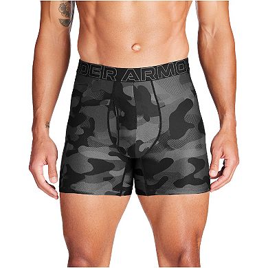 Men's Under Armour 3-pack Performance Tech Fashion 6-in. Boxer Briefs