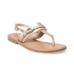 Kohls hot sale yellow sandals