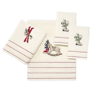 Avanti Holiday Countdown Bath Towel