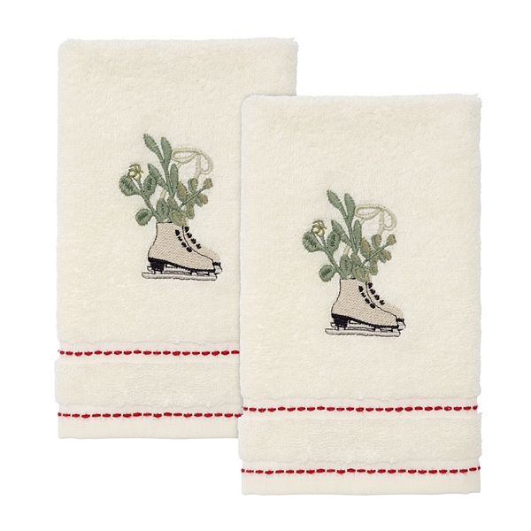 Avanti Holiday Countdown 2piece Fingertip Towel Set