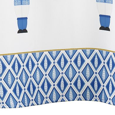 Avanti Nutcracker Trellis Shower Curtain