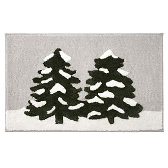 Avanti Winter Trees Bathroom Rug