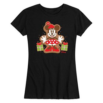 Juniors' Minnie Cookie Graphic Tee