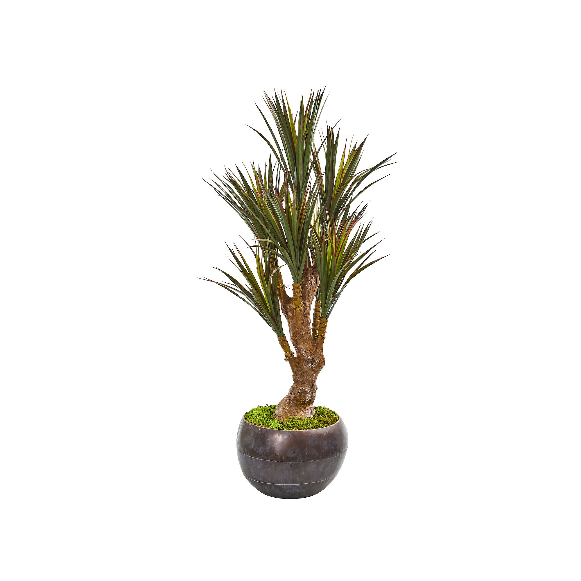 nearly natural 47-in. UV Resistant Yucca Artificial Tree in Decorative Plan