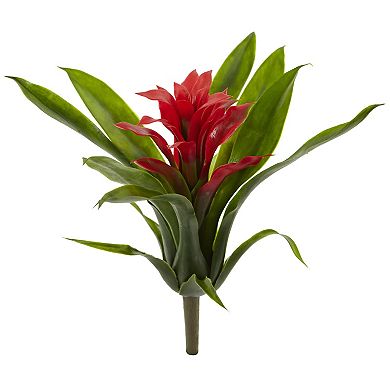 nearly natural 6-pc. 11-in. Bromeliad Artificial Flower Stem Set