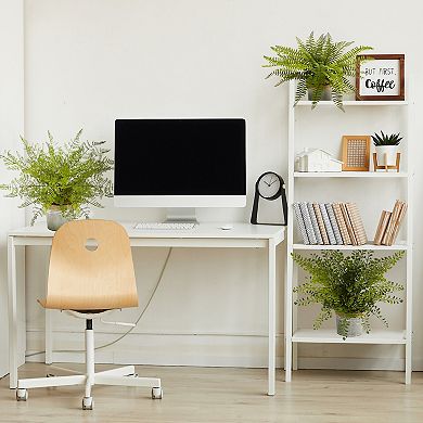 nearly natural 3-pc. 14-in. Assorted Ferns with Planter Artificial Plant Set