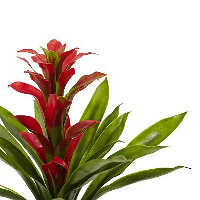 nearly natural 4-pc. 15-in. Bromeliad Artificial Flower Set