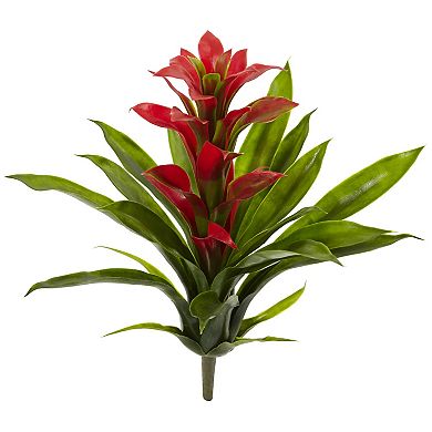 nearly natural 4-pc. 15-in. Bromeliad Artificial Flower Set