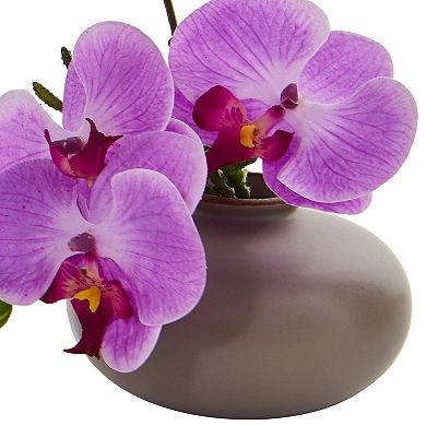nearly natural 3-pc. 7-in. Phalaenopsis Orchid Artificial Arrangement Set
