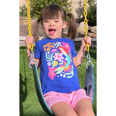 Disney's The Little Mermaid Toddler & Girls 4-12 Adaptive Graphic Tee by Jumping Beans®