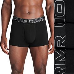  UA Tech Mesh 6in 2 Pack, Black - men's underwear