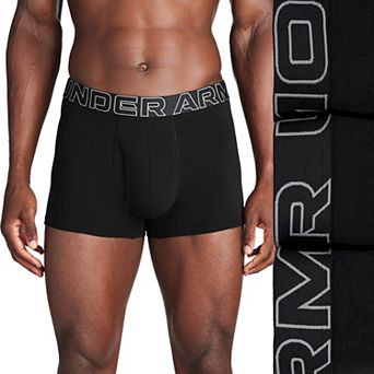 Men's Under Armour 3-pack Performance Cotton Blend 3 in Boxer Briefs