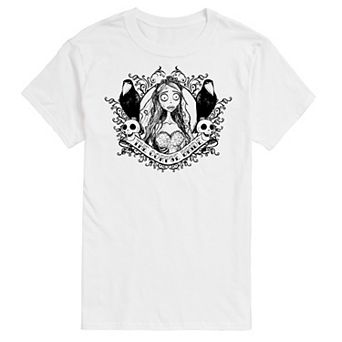 Big & Tall Corpse Bride Crows Graphic Tee