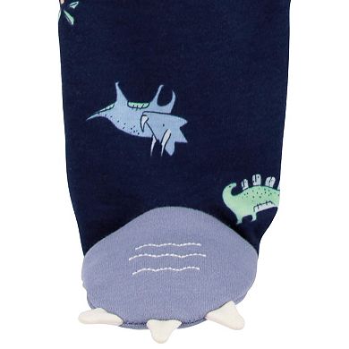 Baby Boy Carter's Dinosaur 2-Way Zip Cotton Sleep & Play