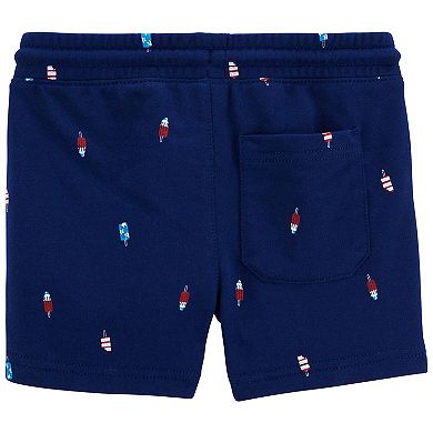 Toddler Boy Carter's Popsicle Pull-On French Terry Shorts