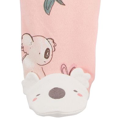 Baby Girl Carter's Koala 2-Way Zip Cotton Sleep & Play