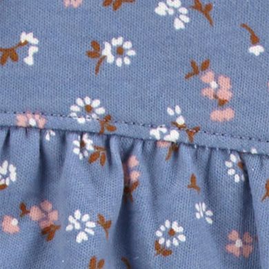 Baby Girl Carter's Floral Snap-Up Cotton Sleep & Play