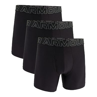 Men's Under Armour 3-pack Performance Tech 6-in. Boxer Briefs