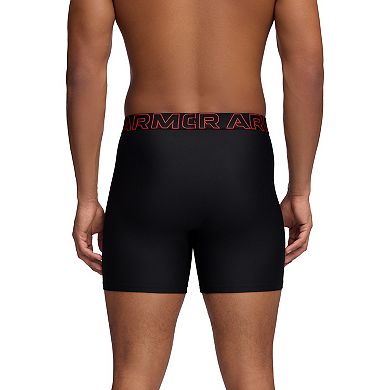 Men's Under Armour 3-pack Performance Tech 6-in. Boxer Briefs