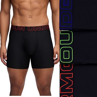 Men's Under Armour 3-pack Performance Tech 6 in Boxer Briefs