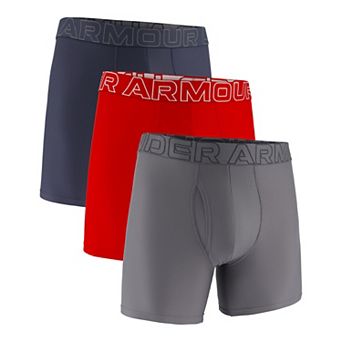 Men's Under Armour 3-pack Performance Tech 6 in Boxer Briefs