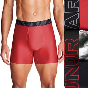 Men's Under Armour 3-pack Performance Tech 6 in Boxer Briefs