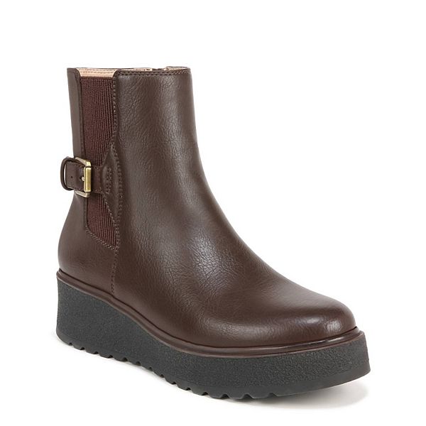 SOUL Naturalizer Jayda Women's Platform Chelsea Boots - Chocolate (9)