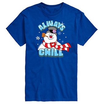Big & Tall Frosty The Snowman Frosty Always Chill Graphic Tee