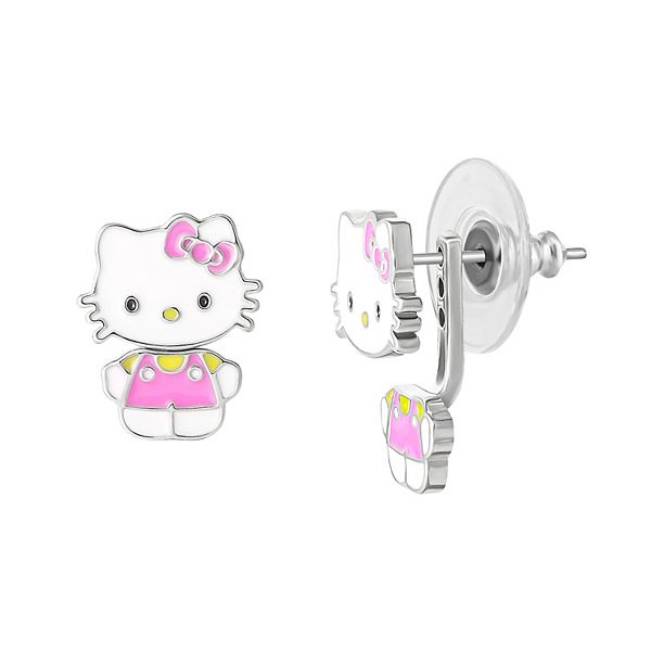 Boucles D'Oreilles Hello Kitty - Modèle Mignon Et Girly | Sans Emballage
