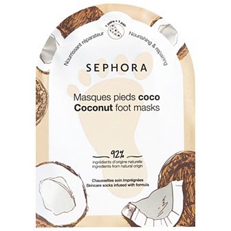 SEPHORA COLLECTION Nourishing Foot Mask in Coconut + Lavender