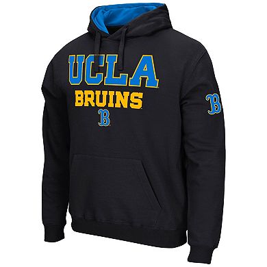 Men's Colosseum Black UCLA Bruins Sunrise Pullover Hoodie