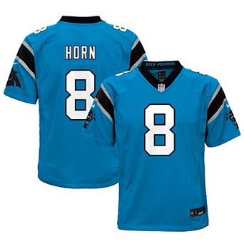 Youth Nike Jaycee Horn Blue Carolina Panthers Game Jersey