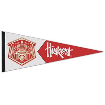"WinCraft Nebraska Huskers 12"" x 30"" Day In Nebraska Premium Pennant"