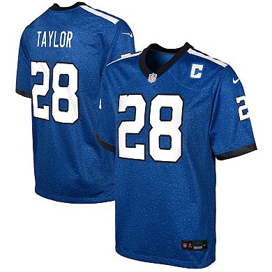 Youth Nike Jonathan Taylor Blue Indianapolis Colts Game Jersey