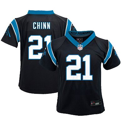 Infant Nike Jeremy Chinn Black Carolina Panthers Game Jersey