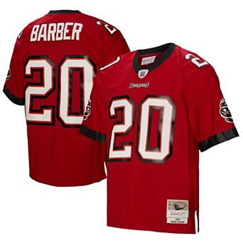 Men's Mitchell & Ness Ronde Barber Red Tampa Bay Buccaneers Legacy Replica Jersey
