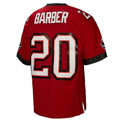 Men's Mitchell & Ness Ronde Barber Red Tampa Bay Buccaneers Legacy Replica Jersey