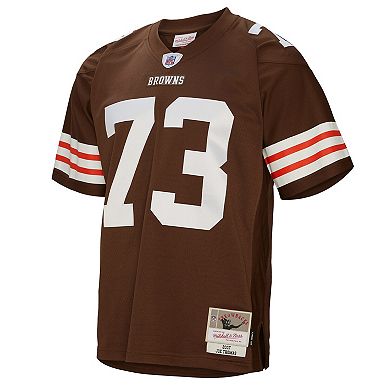 Men's Mitchell & Ness Joe Thomas Brown Cleveland Browns Legacy Replica Jersey