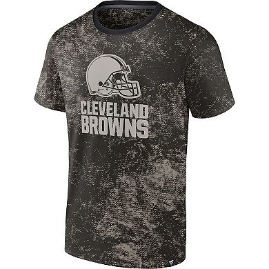 Men's Fanatics Branded Black Cleveland Browns Shadow T-Shirt