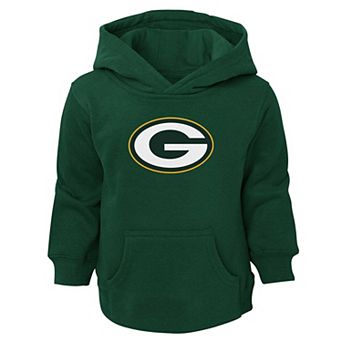 Toddler Green Green Bay Packers Logo Pullover Hoodie