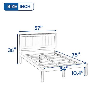 Merax Platform Bed Frame