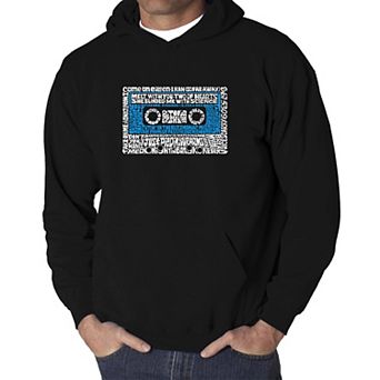 80s One Hit Wonders - Men's Word Art Hooded Sweatshirt