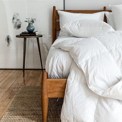 Lightweight Luxury White Duck Down Duvet Comforter Insert