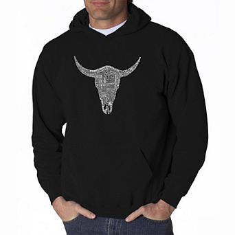 Country Musics All Time Hits - Mens Word Art Hooded Sweatshirt