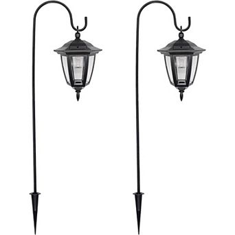 Maggift 34" Hanging Solar Lights: Outdoor Lanterns, Classic Design