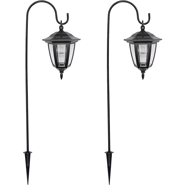 Maggift 34" Hanging Solar Lights Outdoor Lanterns, Classic Design