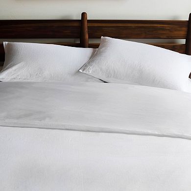 French Linen and Cotton Duvet Cover & Sham Set