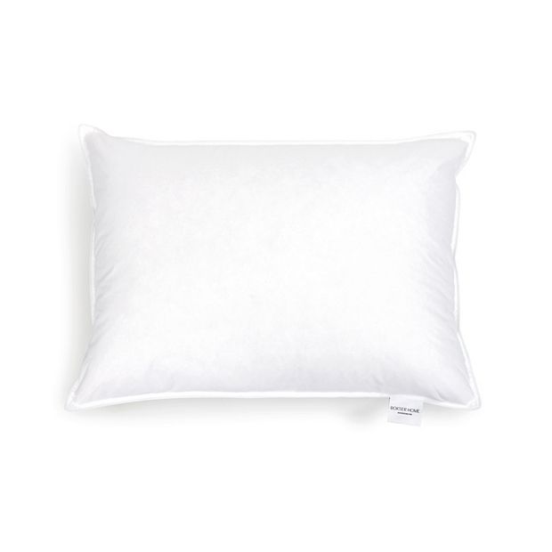 2 Pack Medium White Duck Feather & Down Bed Pillow - King - White