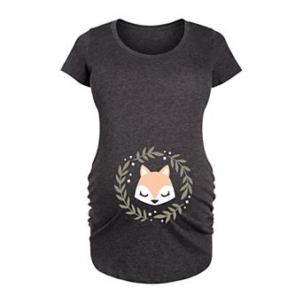 Maternity Baby Fox Graphic Tee